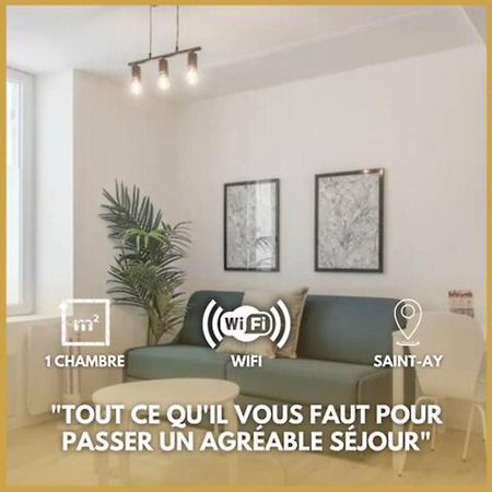 Charme De Loire A St Ay *T2* Apartment Saint-Ay Ngoại thất bức ảnh